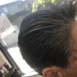 サイドバック 落ち着いた刈り上げのビジネススタイル