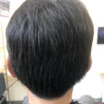 刈り上げないけど耳周り、襟足をしっかり整える ビジネスライクなスタンダードスタイル